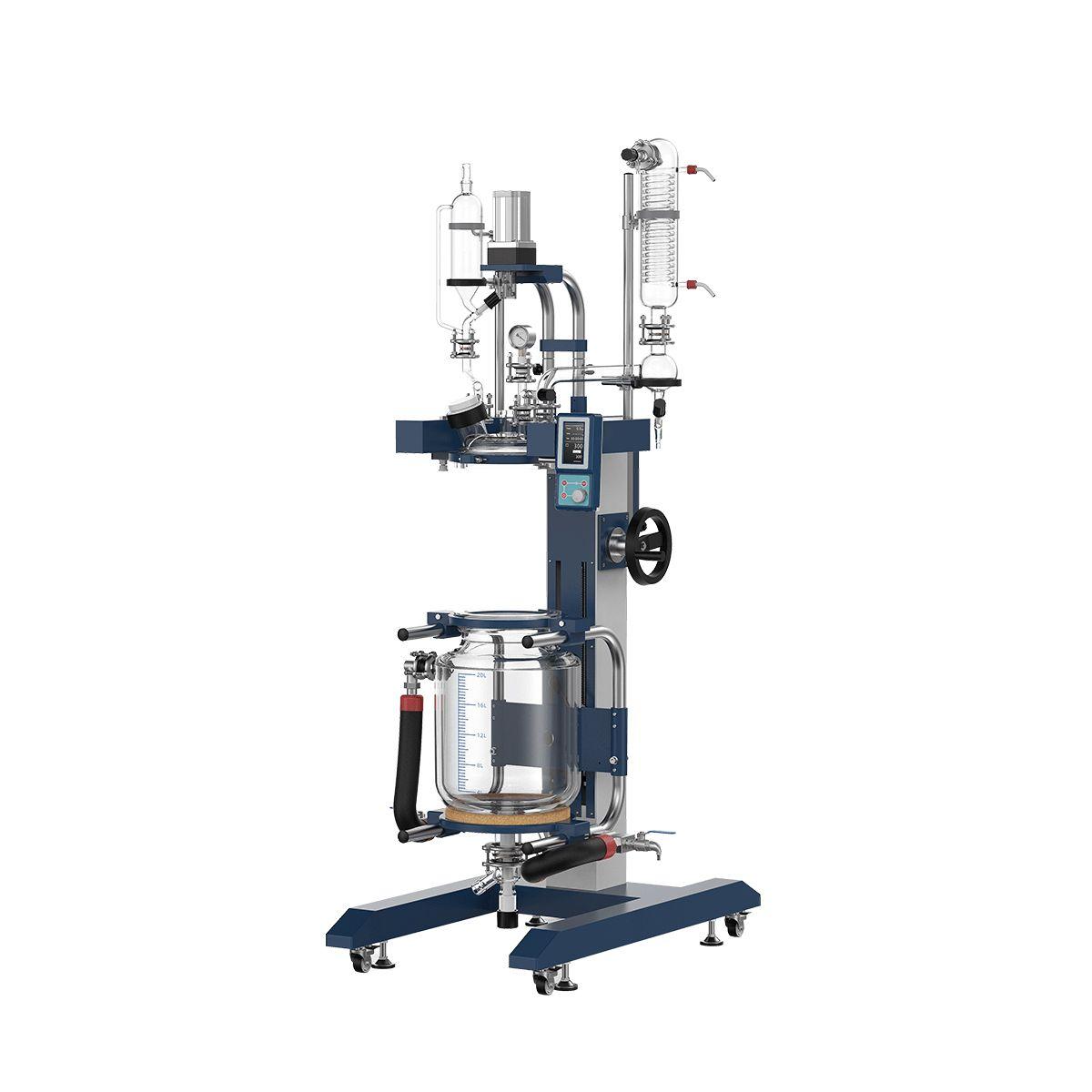 Стеклянный реактор QR3-10L (10 л)
