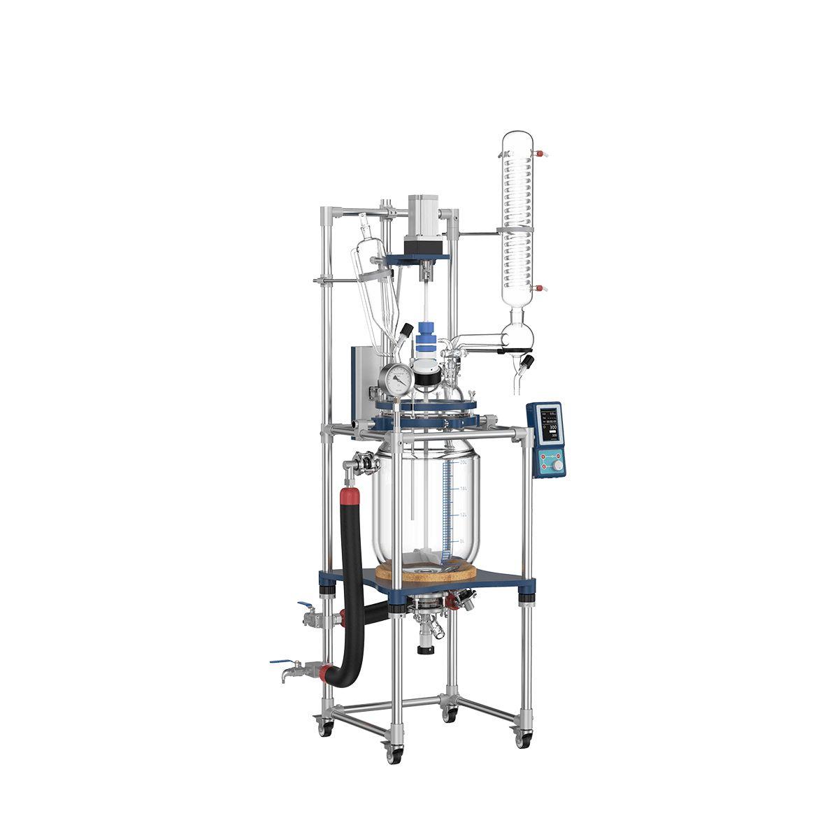 Стеклянный реактор QR1-20L (20 л)