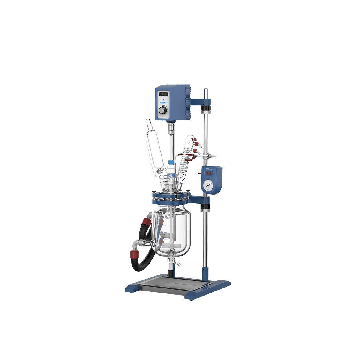 Стеклянный реактор QR1-1L (1 л)