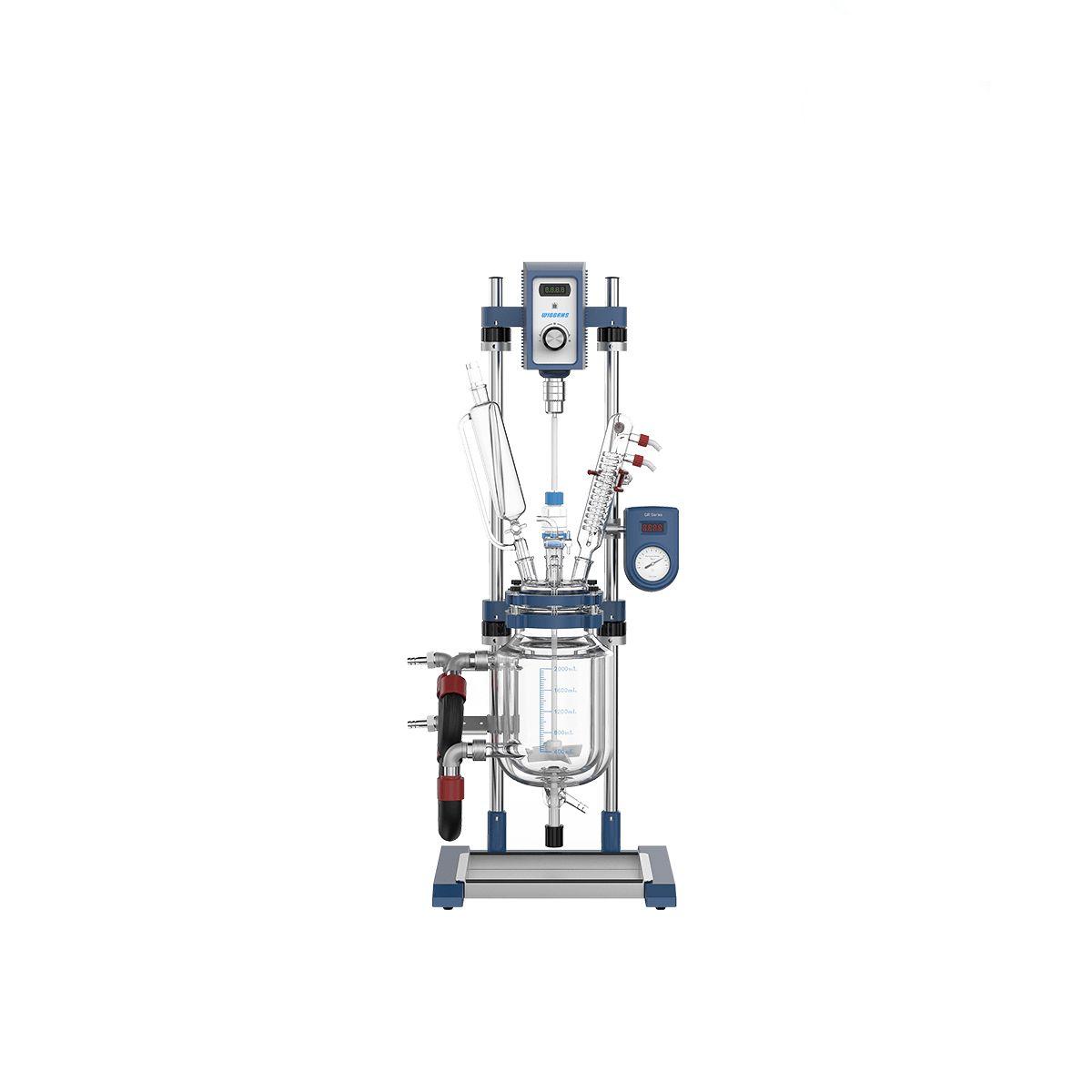 Стеклянный реактор QR1-2L (2 л)