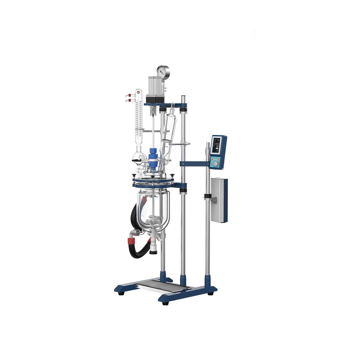 Стеклянный реактор QR1-5L (5 л)