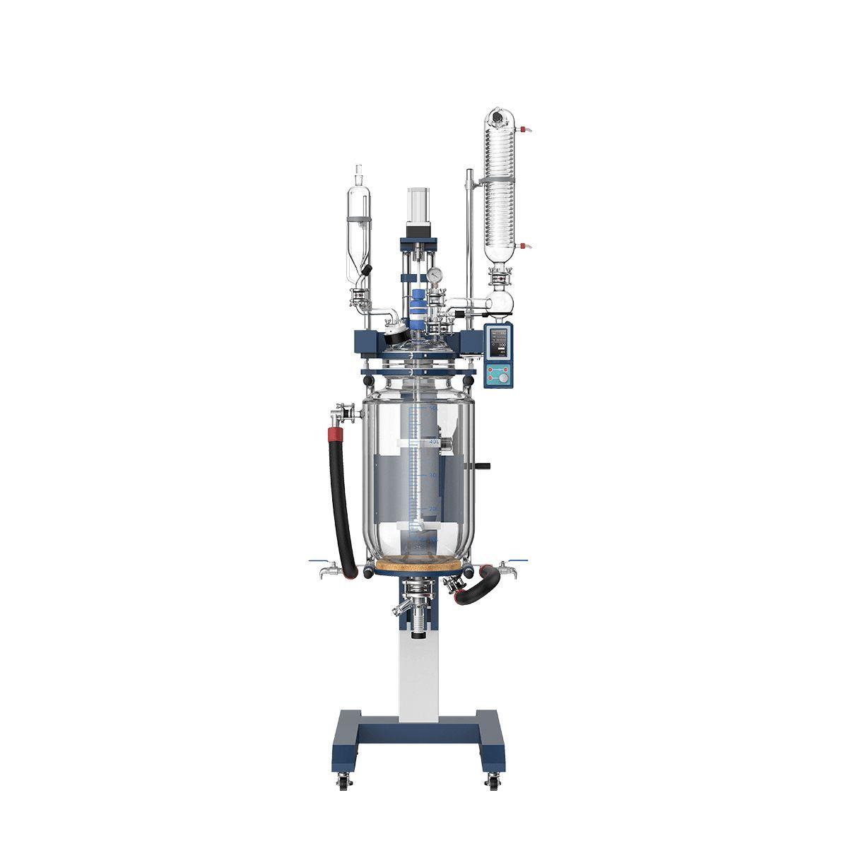 Стеклянный реактор QR3-100L (100 л)
