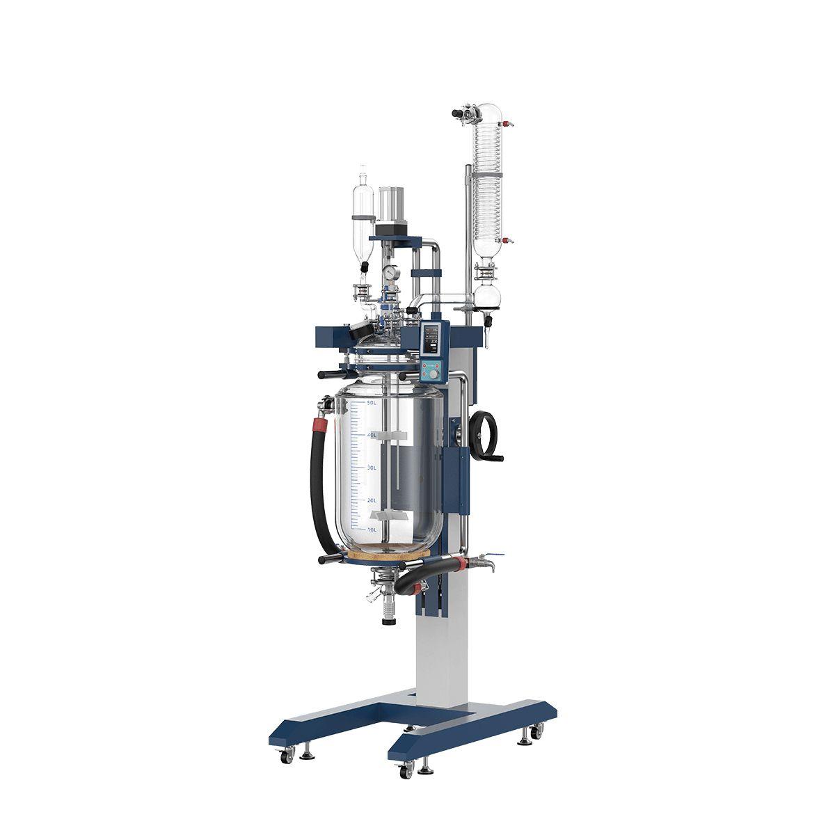Стеклянный реактор QR3-50L (50 л)